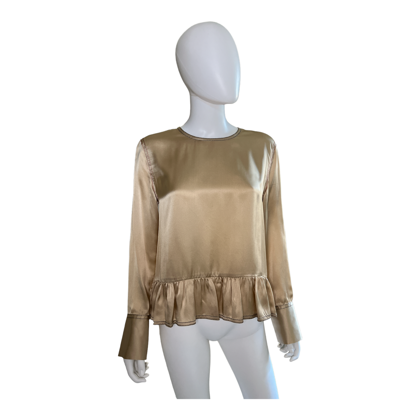 Sandro Silk Blouse - Size UK 10/12